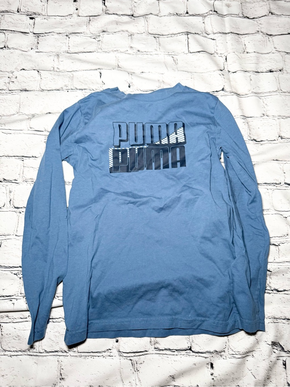 Puma graphic long sleeve. Size S